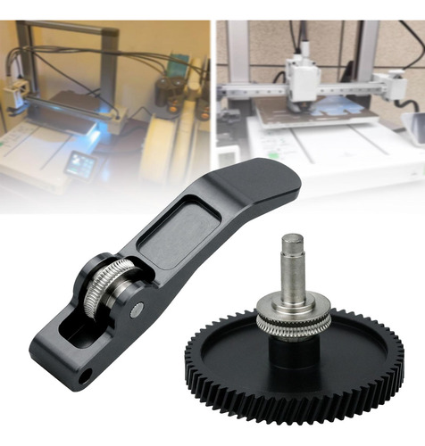 Kit De Engranajes Extrusoras Piezas 3d De La Impresora Plata