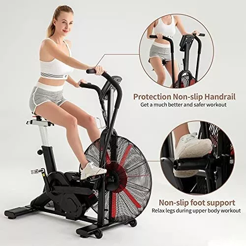 Bicicleta Estatica Para Ventilador Resistencia Aire Casa