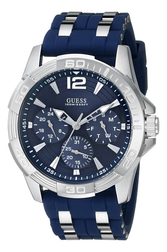 Guess Iconic Reloj De Silicona Resistente A Las Manchas De A