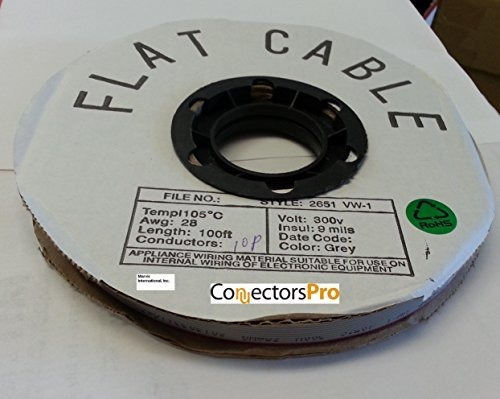 Cables Flex Accesorios Para Pc 10p 100 Pies Carrete Idc Ca 
