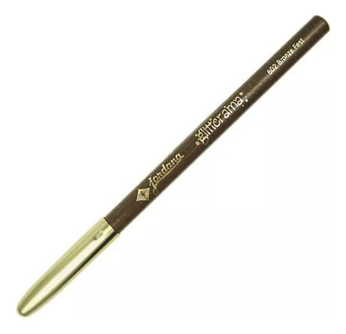 Lapiz Con Brillo Jordana Para Ojos Acabado Brillante Color 602 Bronze Fest