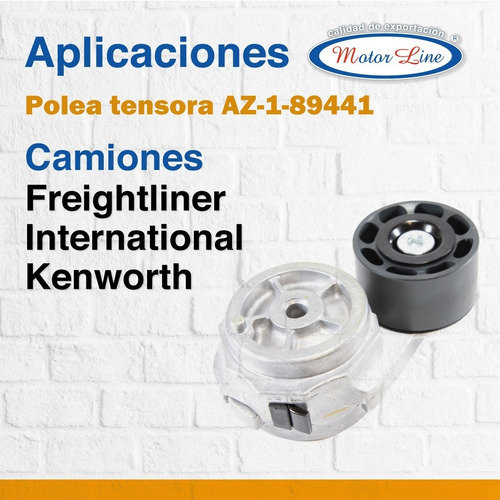 Imagen 5 de 9 de Polea 89441 / Diámetro 74mm Ancho 39.3mm / Freightliner