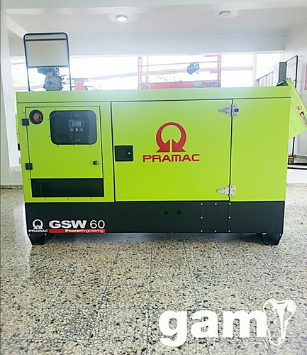 Generador Eléctrico Silencioso 50 Kw Diésel Pramac