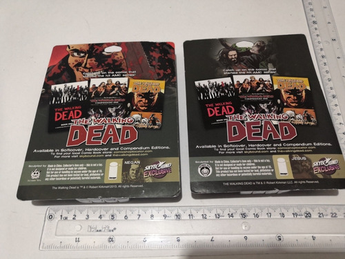 Figuras De Acción The Walking Dead: Negan & Jesús Exclusivas (Usado)