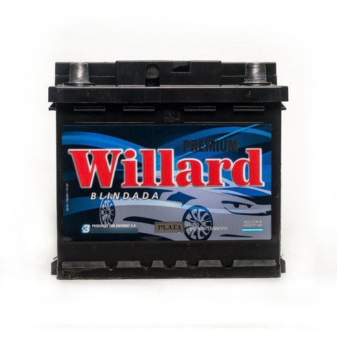 Bateria Auto Willard Ub670 12x55 Peugeot 206 Nafta