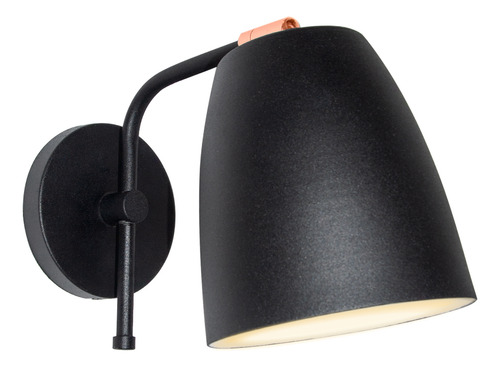 Pr Spot Moderno Aplique Movil Pred Iving Uz Ed E27 Estructur Negro/cobre