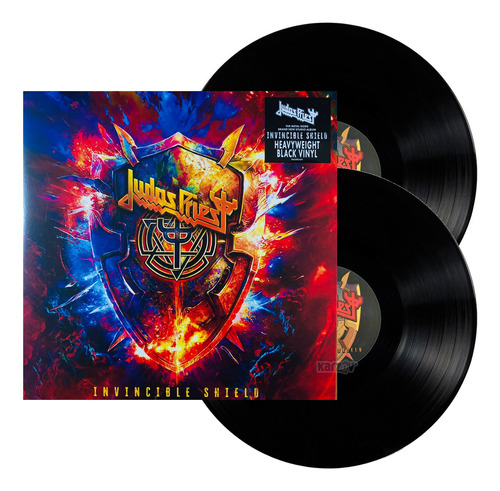 Judas Priest Invincible Shield Importado 2 Lp Vinyl