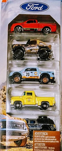 Matchbox  Ford Truck Series 5 Pack (descontinuado Por El Fa.