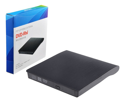 Lector Unidad Dvd Cd Rw Externo Usb 3.0 Para Laptop O Pc