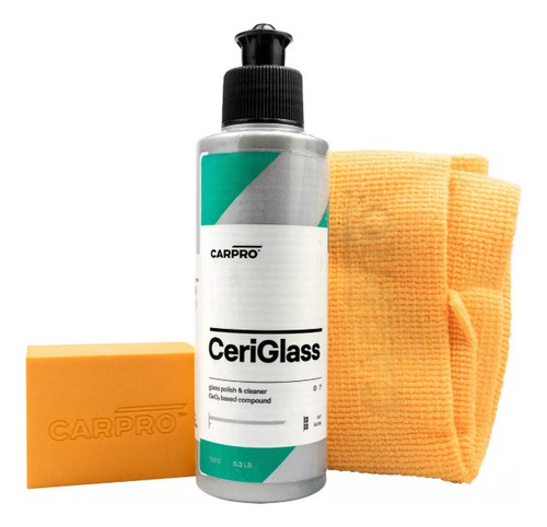 Kit De Polimento Para Vidros Ceriglass 150ml Carpro
