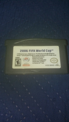 2006 Fifa World Cup Para Gameboy Advance