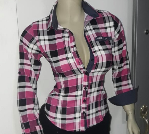 Camisa A Cuadros Dama Horma Perfecta