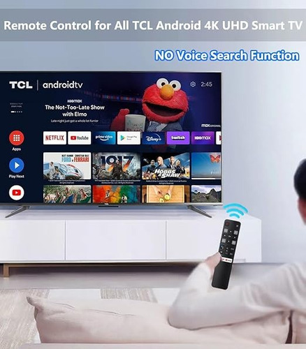 Control Remoto Para Tcl Android Smart Tv Capacidades De Voz