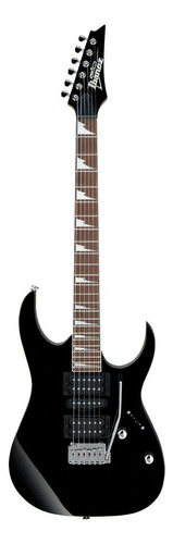 Guitarra Electrica Ibanez ''rg'' Negra Grg170dx-bkn Color Black Night Material Del Diapasón Amaranto Orientación De La Mano Diestro