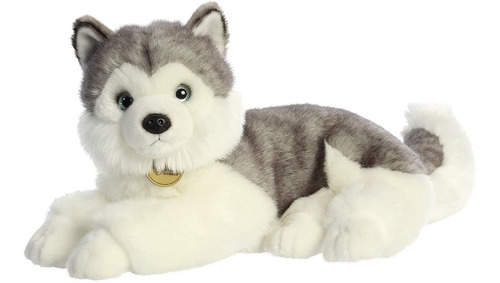 Peluche Perrito Husky Mascota Miyoni Juguete Niños Niñas