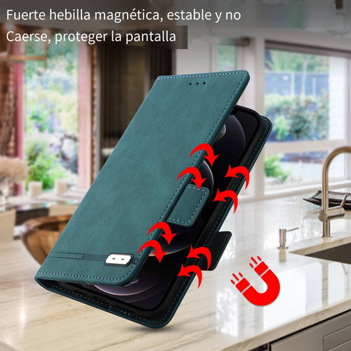Funda De Piel For Samsung Galaxy A03 Core/a23, 4, 5 G/m53,