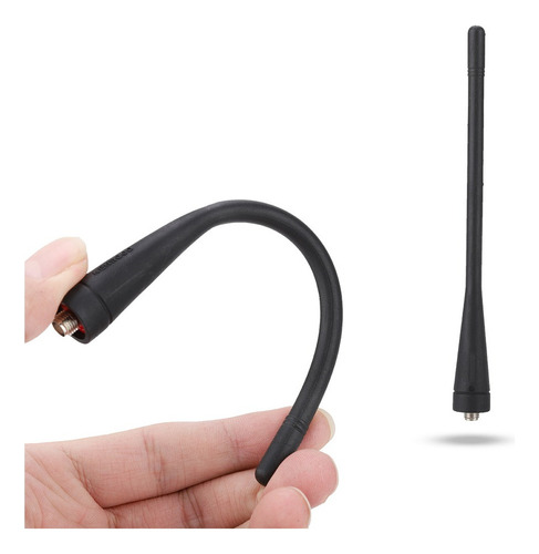 Antena De Látigo Uhf Kra27 400-470mhz Para Kenwood Radio Tk3