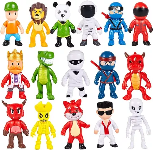 Kit 16 Bonecos Personagens Jogo Stumble Guys 7 Cm P/entrega | Frete grátis