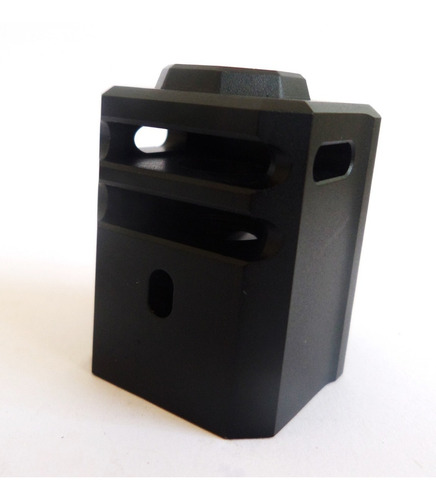 Imagen 4 de 10 de Freno De Boca Muzzle Brake Compensador Para Glock