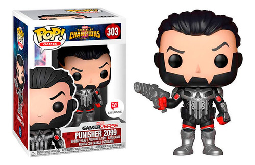 Punisher 2099 W Exclusive Funko Pop 303 Contest Of Champions