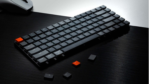 Imagen 9 de 10 de Teclado Mecanico Wireless Keychron K3 Version 2 Rgb Qwerty Blue Switch Hotswappable Distribución Ansi Inglés Us Low Profile Bluetooth Gamer Coder Pc Mac Tamaño Layout 75%