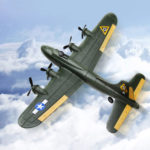 Avión A Control Remoto B17 24ghz Rtf Iluminación Para Princi Color