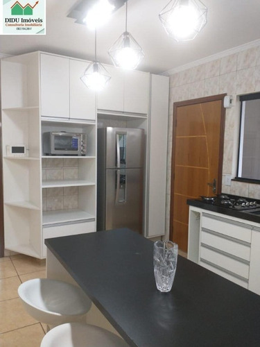 Imagem 7 de 21 de Sobrado Mobiliado E Decorado Com 162 M² No Parque João Ramalho Sto André, Sendo 3 Dormitórios, 1 Suíte, Ampla Garagem Para 4 Carros. - So7033v - 68908852