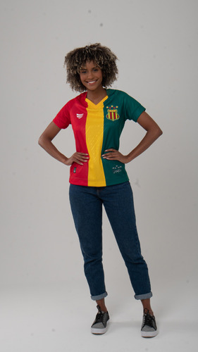 Camisa Feminina Sampaio Corrêa I 2022 Super Bolla Maranhão