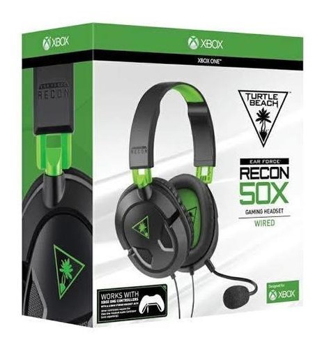 Headset Xbox One Turtle Beach Ear Force Recon 50x Negro