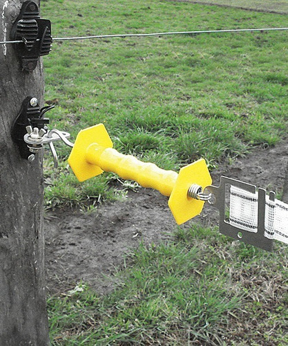 Kit Tranquera De Cinta Electroplastica De 10 M Para Equinos
