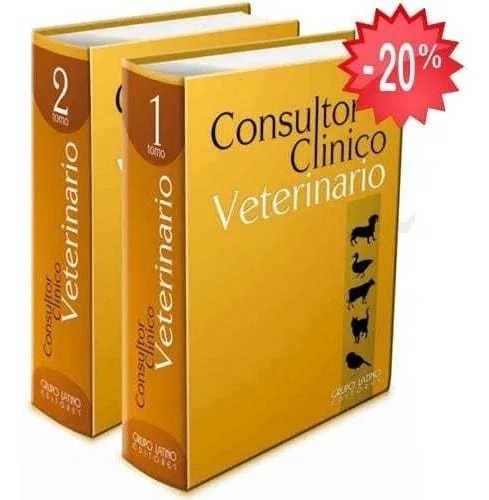 Libro Consultor Clínico Veterinario 2 Tomos