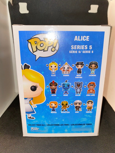 Funko Pop Alice Disney #49 Alicia Wonderland Cheshire