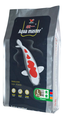 Alimento Peces Koi Aquamaster 10 Kilos - Premium Talla L