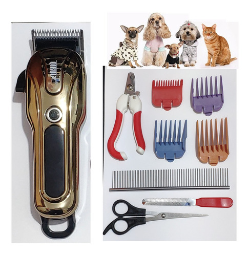 Imagem 6 de 6 de Máquina De Corte Pet Cachorro E Gato Qr-do3 Bivolt Turbo 5w