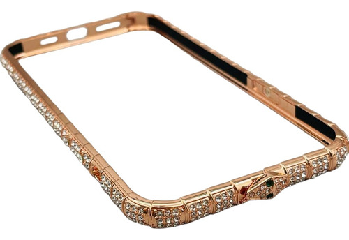 Imagen 3 de 5 de Sticker Film Skin Brillo Glitter Para iPhone + Marco Strass