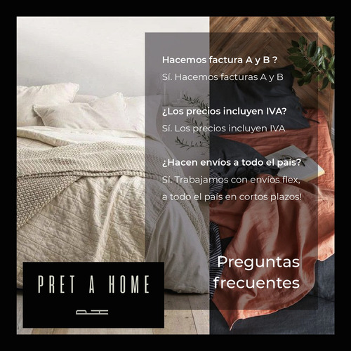Kit Acolchado Y Sábanas Twin 700 H Hotelero Pret
