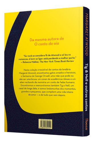 Tig & Nell E Outros Contos: N/a, De Atwood, Margaret. Não Possui, Vol. 1. Editorial Editora Rocco, Capa Mole, Edição 1 Em Português, 2024