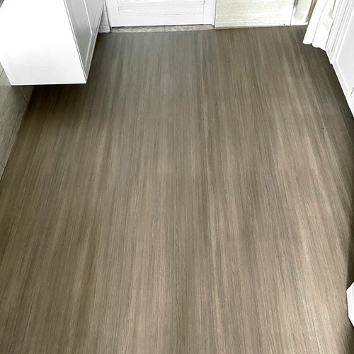 Adesivo Revestimento Madeira Linheiro Queimado Chão 5mx60cm