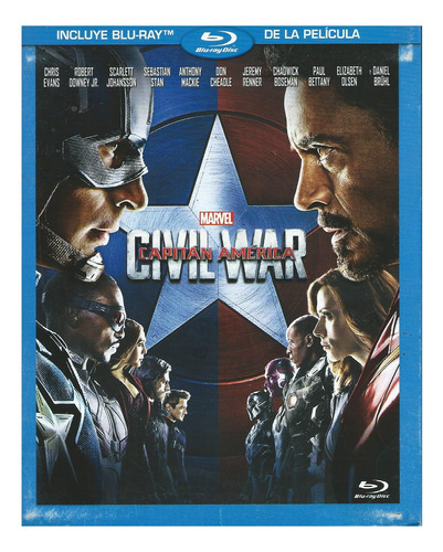 Capitán América: Civil War Blu Ray Nuevo Sellado