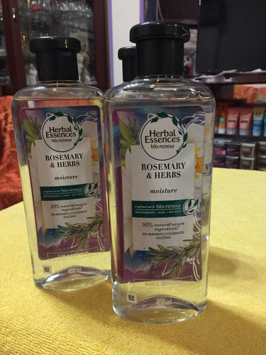 Imagen 2 de 3 de Herbal Essences Bio :renew Rosemary Y Herbs Shampoo 400ml