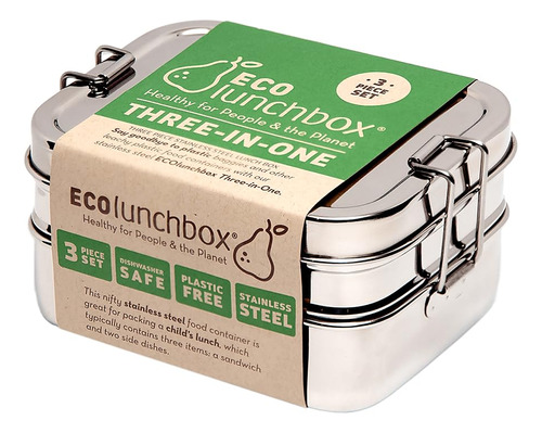 Lonchera Ecologica Eco Lunchbox, Recipiente Para Almuerzos A