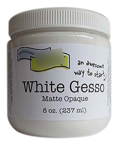 Taller De Artesanos Tcw9001 Gesso 8ozwhite