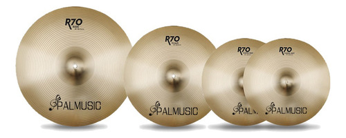 Juego De Platillos De Aleación Palmusic LTJ249-ZSM- Combinación