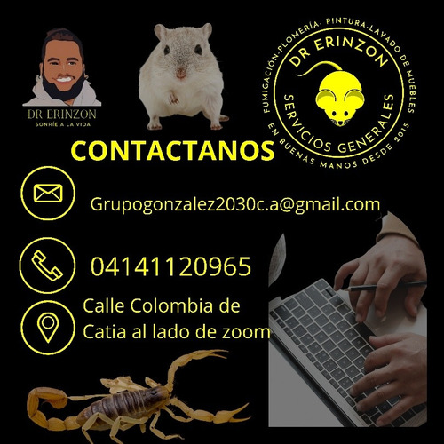 Imagen 1 de 5 de Fumigación Contra Garrapatas, Pulgas, Cucarachas, Chinches