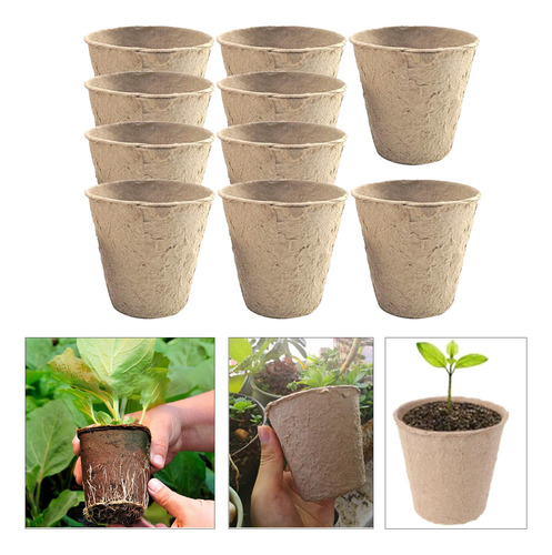 Imagen 6 de 12 de Kit De Bandeja De Inicio De Planta De Macetas Los 6x6cm
