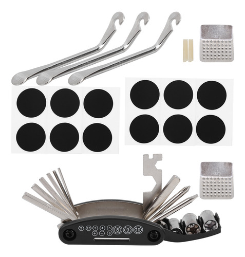 Kit De Reparación De 21 Herramientas Para Pinchar Neumáticos