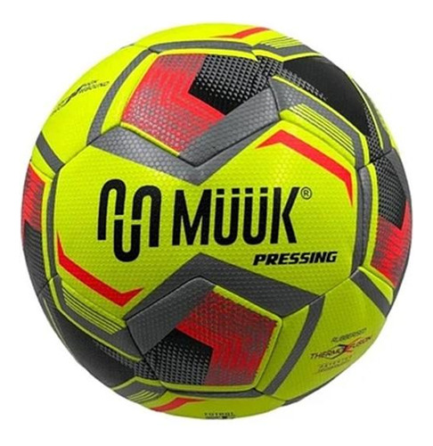 Balon De Futbol Muuk Pressing Amarillo Fluor