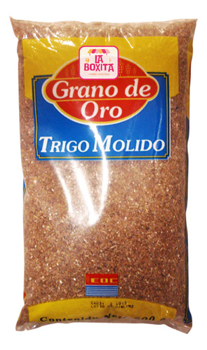 5 Bolsas Trigo Molido Grano De Oro 800g C/u 4k En Total