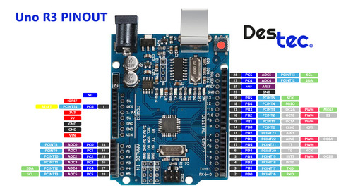 Kit Compatible Arduino Uno R3