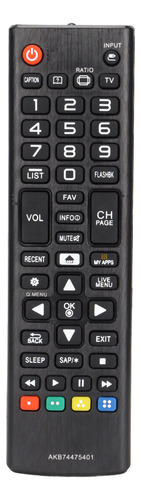 Control Remoto Para Tv: Televisor De Repuesto Universal